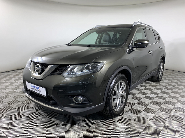 NISSAN X-Trail 2.5, 2016 года, Вариатор, ОЛИВКОВЫЙ