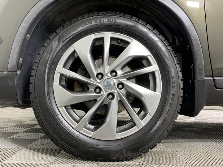 NISSAN X-Trail 2, 2015 года, Вариатор, ЗЕЛЕНЫЙ