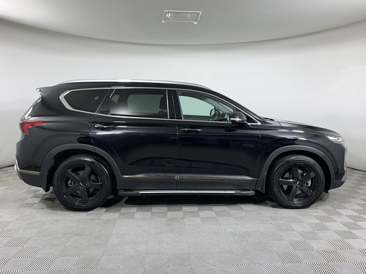 HYUNDAI Santa Fe 2.2, 2019 года, Автоматическая, ЧЕРНЫЙ