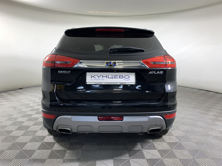 GEELY Atlas 2.4, 2019 года, Робот, ЧЕРНЫЙ