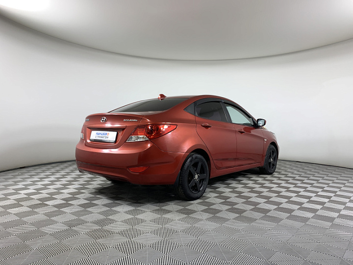 HYUNDAI Solaris 1.6, 2011 года, Механика, Красный гранат