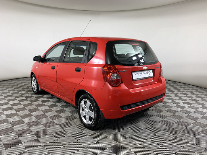 CHEVROLET Aveo 1.2, 2009 года, Механика, КРАСНЫЙ