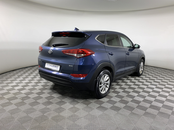 HYUNDAI Tucson 2, 2017 года, Автоматическая, СИНИЙ