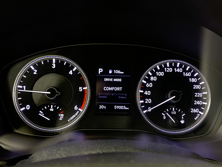 HYUNDAI Santa Fe 2.2, 2019 года, Автоматическая, БЕЛЫЙ
