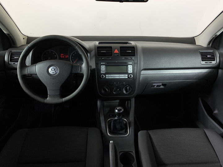 Volkswagen Golf 1.4, 2007 года, Механика, Черный