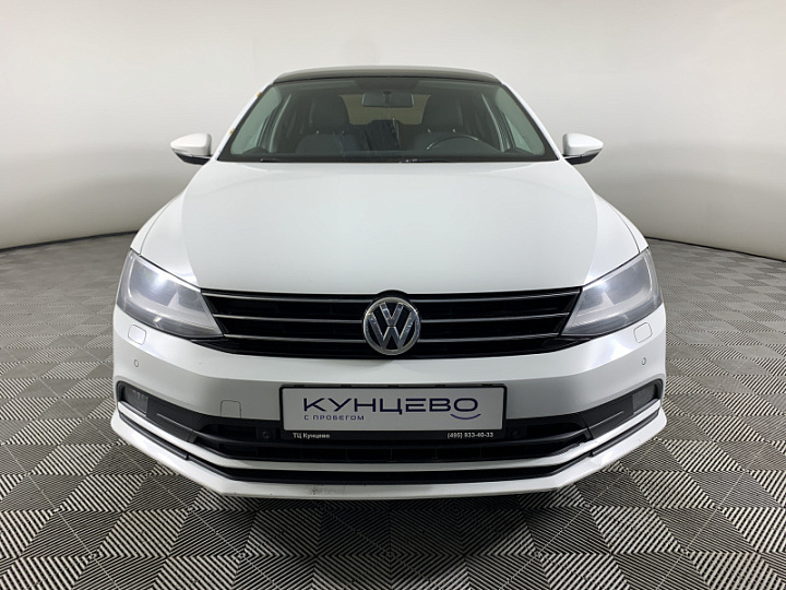 Volkswagen Jetta 1.6, 2016 года, Автоматическая, белый