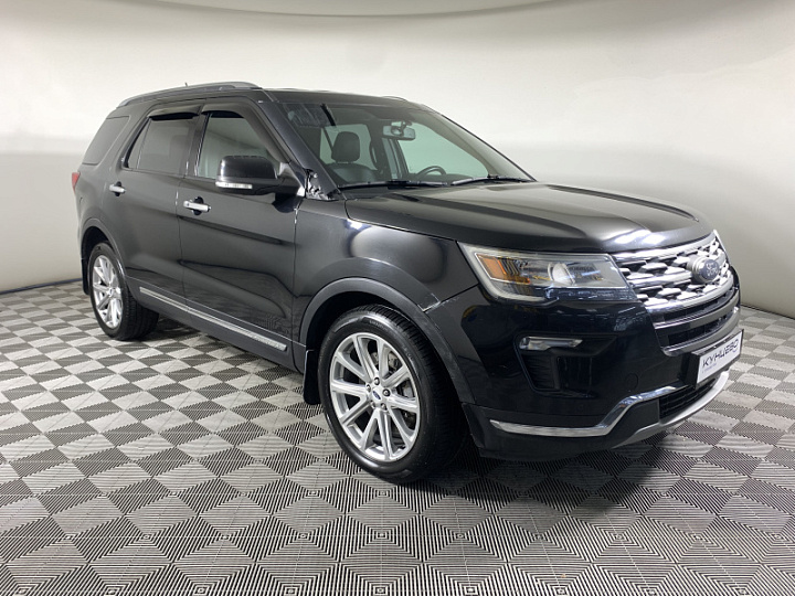 Ford Explorer 3.5, 2019 года, Автоматическая, Черный