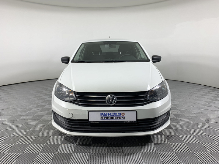 VOLKSWAGEN Polo 1.6, 2019 года, Автоматическая, БЕЛЫЙ