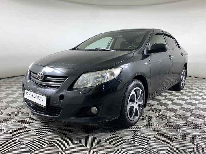 TOYOTA Corolla 1.6, 2008 года, Механика, ЧЕРНЫЙ