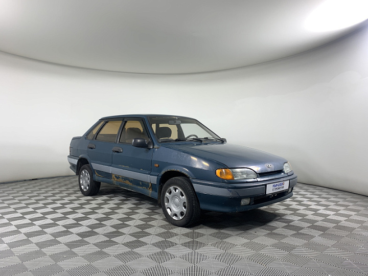 ВАЗ 2115 1.5, 2000 года, Механика, Сине-зеленый