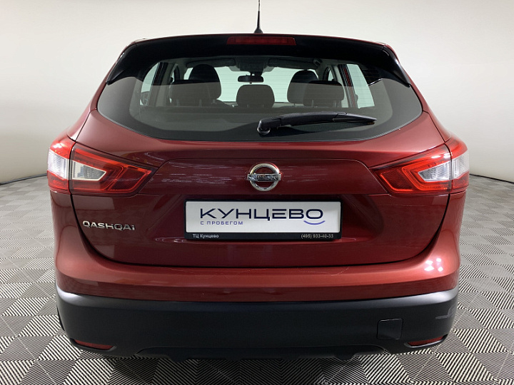 Nissan Qashqai 2, 2014 года, Вариатор, Красный