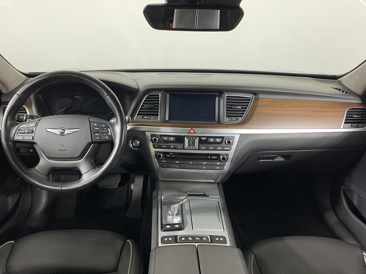 GENESIS G80 2, 2017 года, Автоматическая, ЧЕРНЫЙ