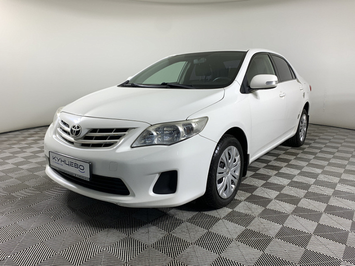 TOYOTA Corolla 1.6, 2012 года, Автоматическая, БЕЛЫЙ