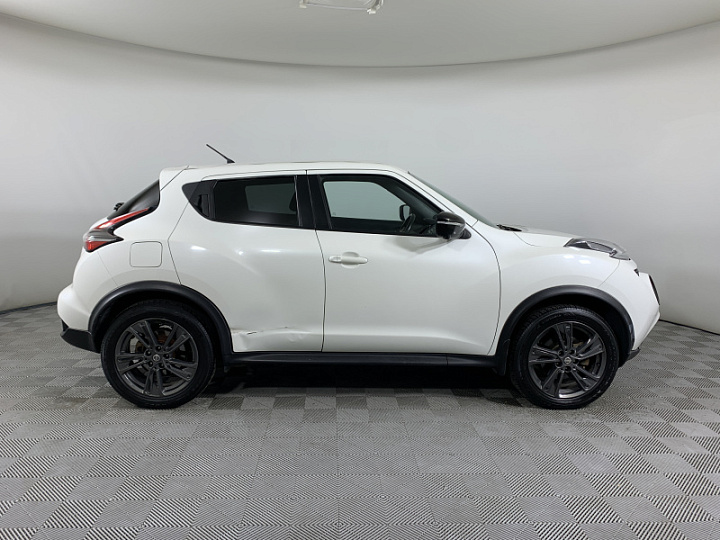 NISSAN Juke 1.6, 2014 года, Вариатор, БЕЛЫЙ