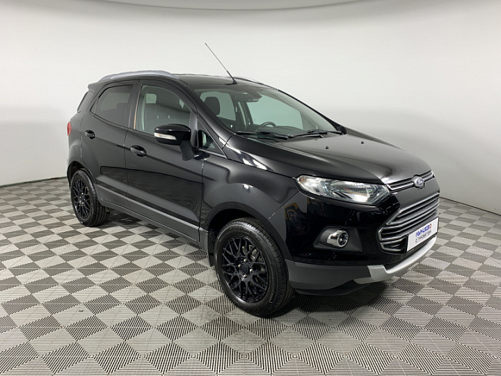 FORD EcoSport 1.6, 2015 года, Робот, ЧЕРНЫЙ