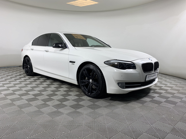 BMW 5 серии 2, 2012 года, Автоматическая, БЕЛЫЙ