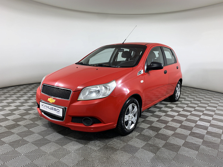 CHEVROLET Aveo 1.2, 2009 года, Механика, КРАСНЫЙ