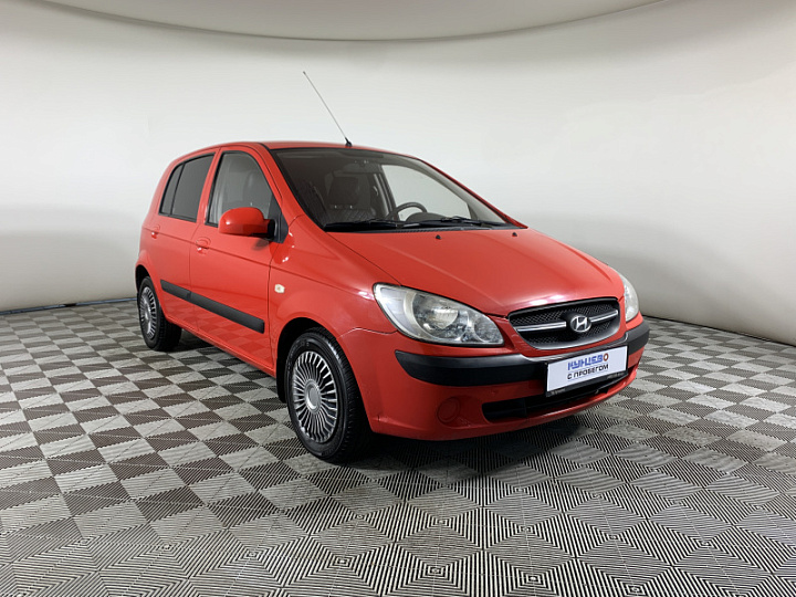 HYUNDAI Getz 1.4, 2008 года, Автоматическая, КРАСНЫЙ