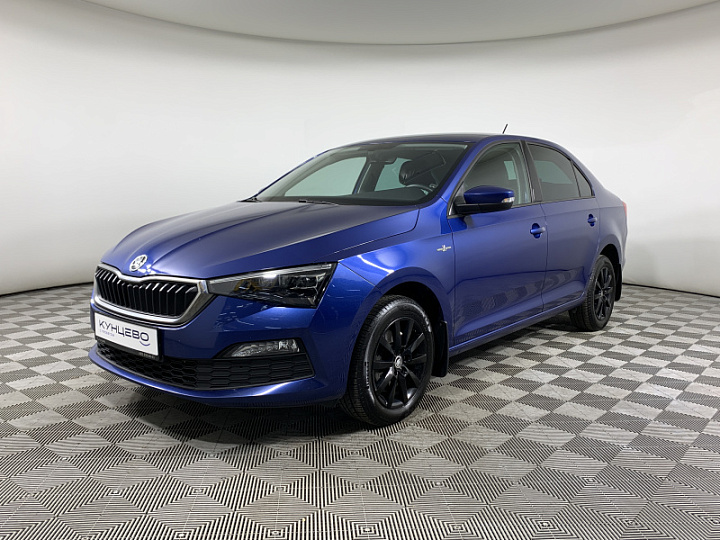 SKODA Rapid 1.6, 2022 года, Автоматическая, СИНИЙ