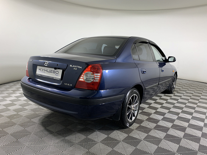 HYUNDAI Elantra 1.6, 2009 года, Механика, СИНИЙ
