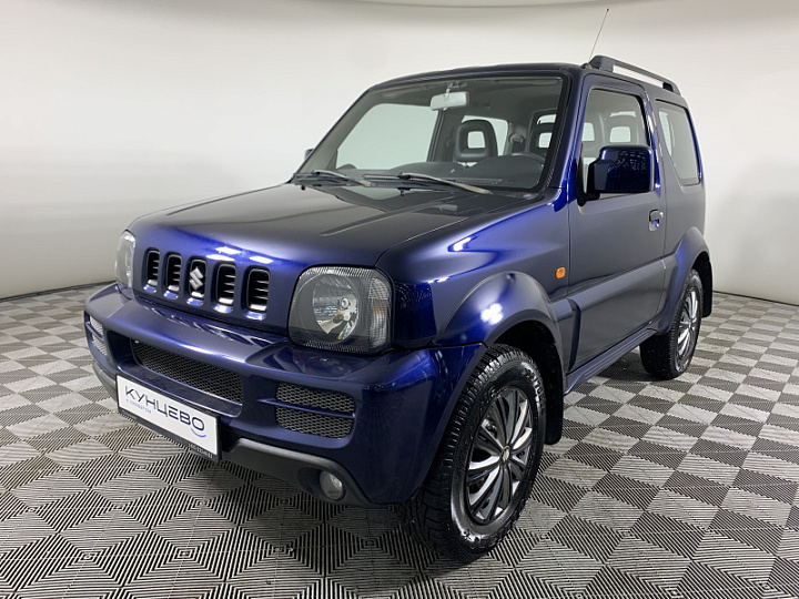SUZUKI Jimny 1.4, 2008 года, Автоматическая, СИНИЙ