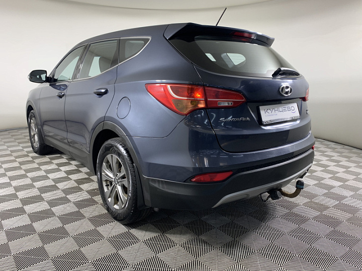 HYUNDAI Santa Fe 2.2, 2015 года, Автоматическая, ТЕМНО-СИНИЙ