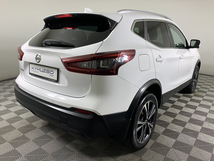 Nissan Qashqai 2, 2021 года, Вариатор, Белый