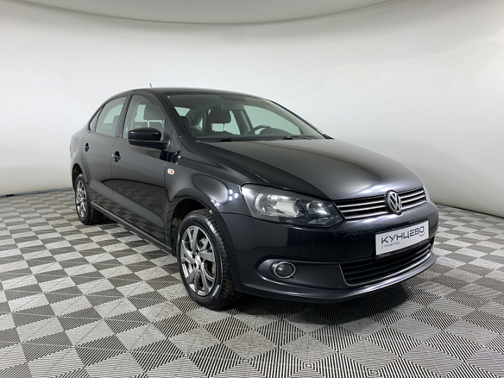 VOLKSWAGEN Polo 1.6, 2013 года, Автоматическая, ЧЕРНЫЙ