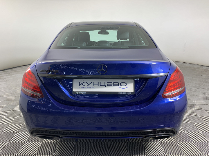 MERCEDES-BENZ C-Класс 180 1.6, 2016 года, Автоматическая, СИНИЙ