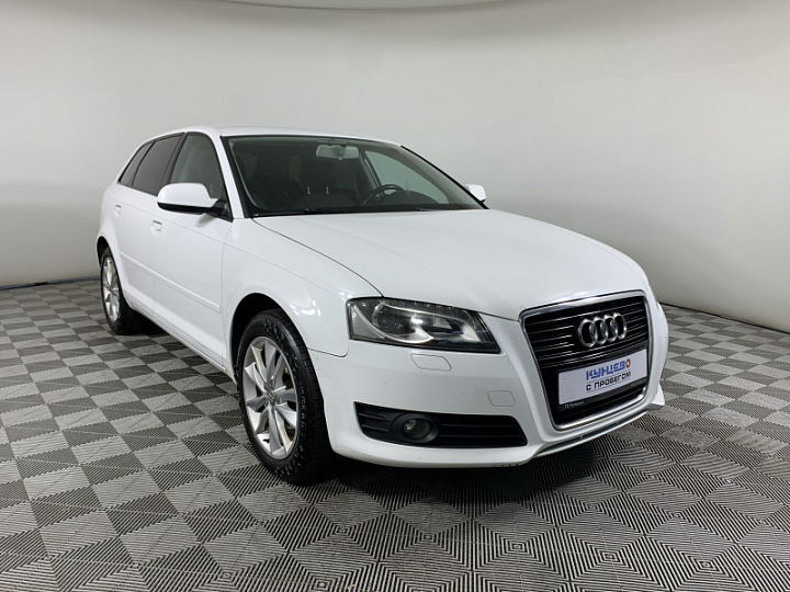 AUDI A3 1.4, 2012 года, Робот, БЕЛЫЙ