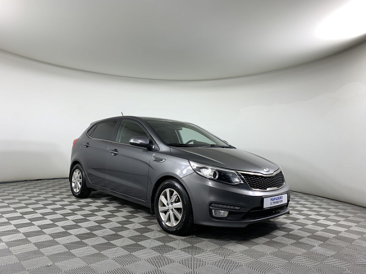 KIA Rio 1.6, 2017 года, Автоматическая, ТЕМНО-СЕРЫЙ