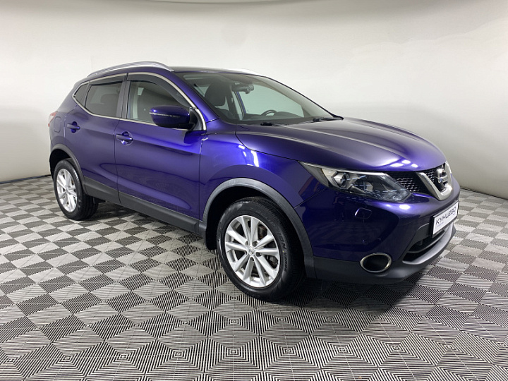 Nissan Qashqai 2, 2018 года, Вариатор, ТЕМНО-СИНИЙ
