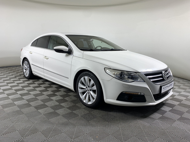 Volkswagen Passat CC 1.8, 2011 года, Робот, Белый
