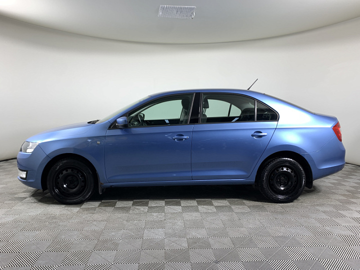 SKODA Rapid 1.6, 2014 года, Автоматическая, СИНИЙ