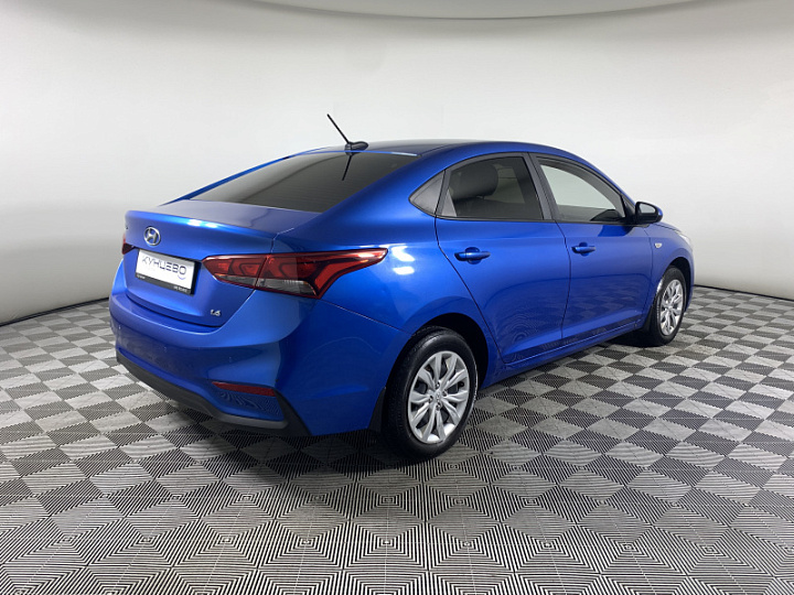 Hyundai Solaris 1.6, 2017 года, Автоматическая, Синий