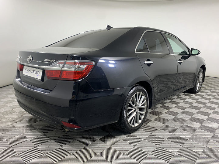 TOYOTA Camry 2.5, 2016 года, Автоматическая, Черный металлик