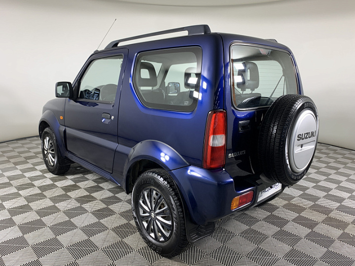 SUZUKI Jimny 1.4, 2008 года, Автоматическая, СИНИЙ