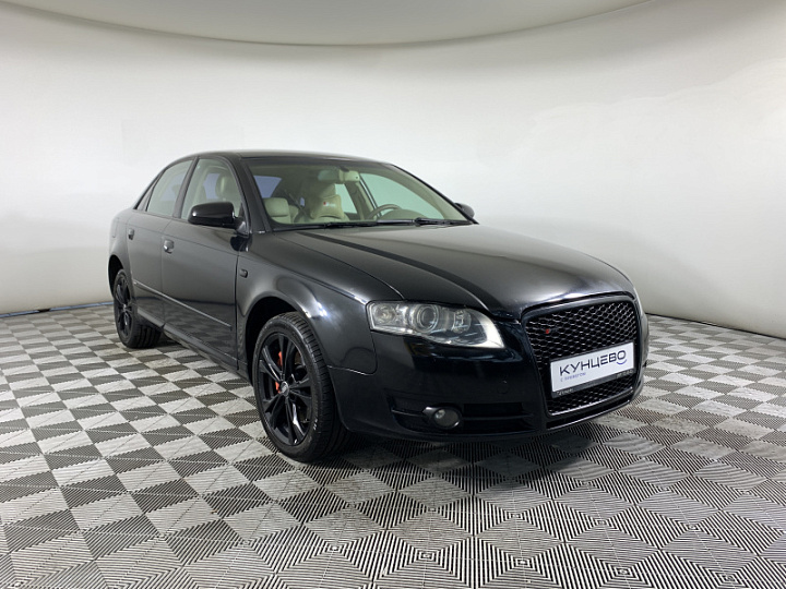 AUDI A4 2, 2007 года, Вариатор, ЧЕРНЫЙ