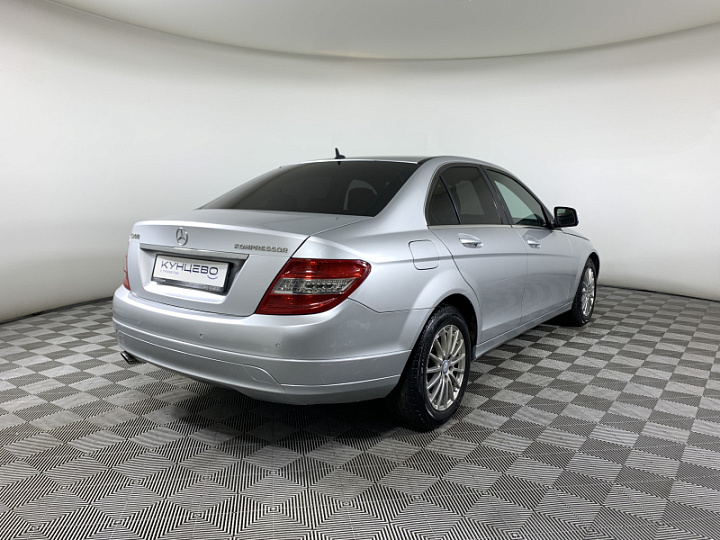 MERCEDES-BENZ C-Класс 200 1.8, 2008 года, Автоматическая, Серебристый