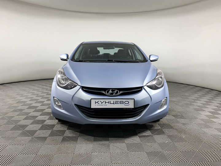 HYUNDAI Elantra 1.6, 2012 года, Автоматическая, ГОЛУБОЙ