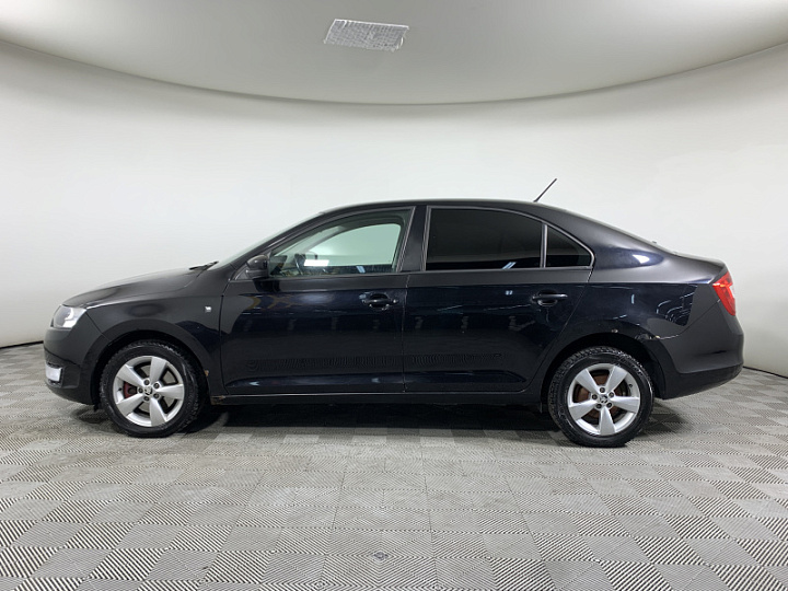 SKODA Rapid 1.6, 2014 года, Автоматическая, ЧЕРНЫЙ