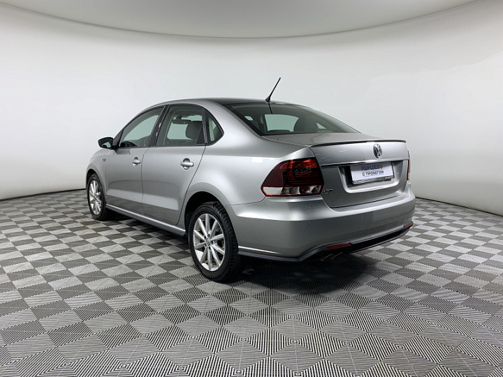 VOLKSWAGEN Polo 1.4, 2016 года, Робот, Серебристый