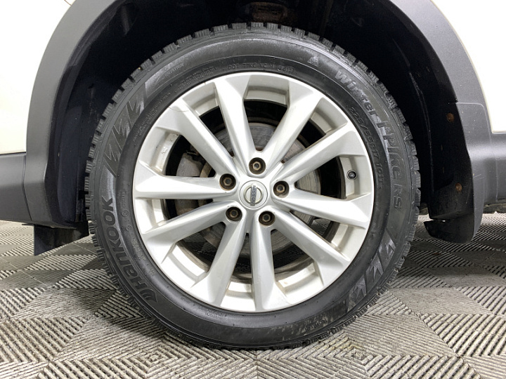 NISSAN Qashqai 2, 2014 года, Вариатор, БЕЛЫЙ