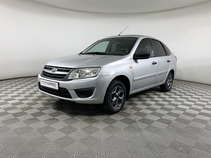 Lada Granta 1.6, 2014 года, Механика, Серебристый