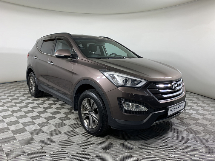 HYUNDAI Santa Fe 2.4, 2014 года, Автоматическая, КОРИЧНЕВЫЙ