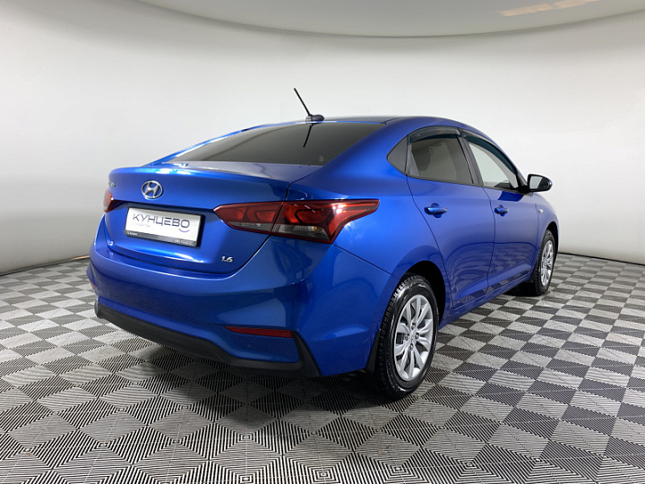 HYUNDAI Solaris 1.6, 2018 года, Механика, СИНИЙ