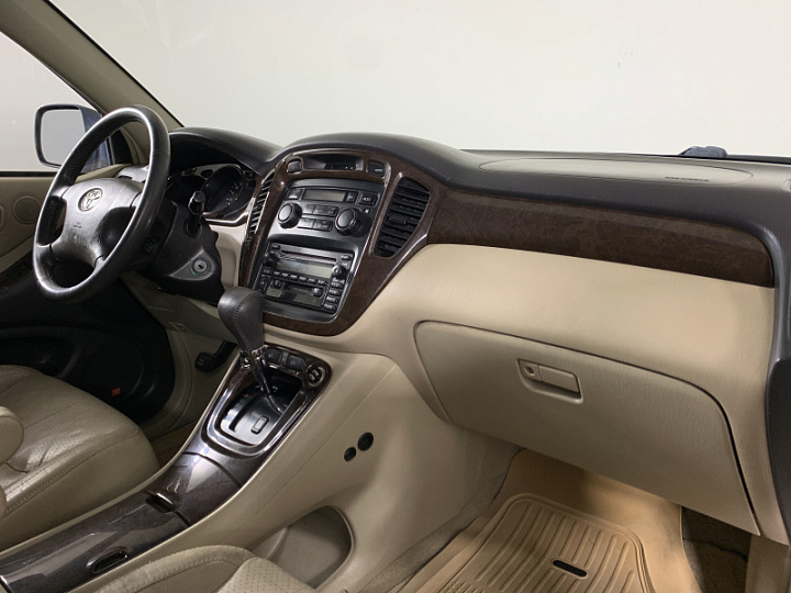 TOYOTA Highlander 3, 2003 года, Автоматическая, Серо-голубой