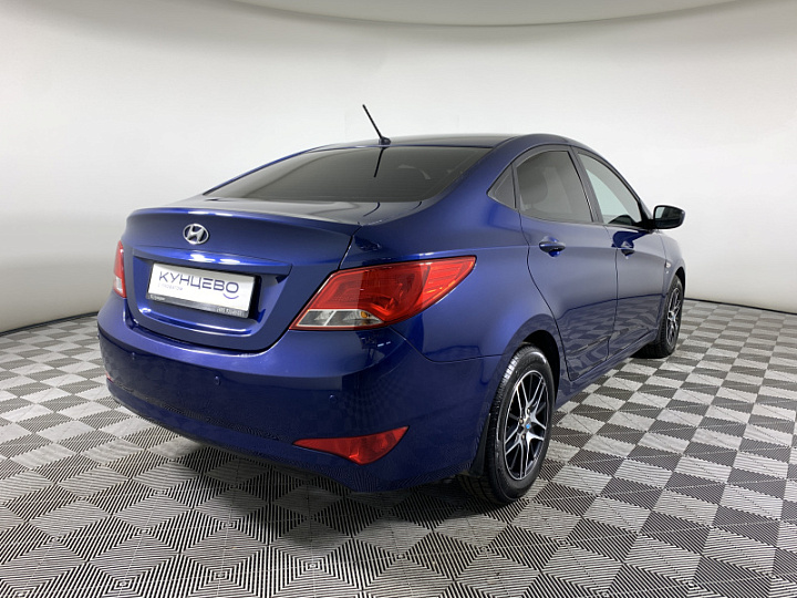 HYUNDAI Solaris 1.6, 2016 года, Автоматическая, СИНИЙ