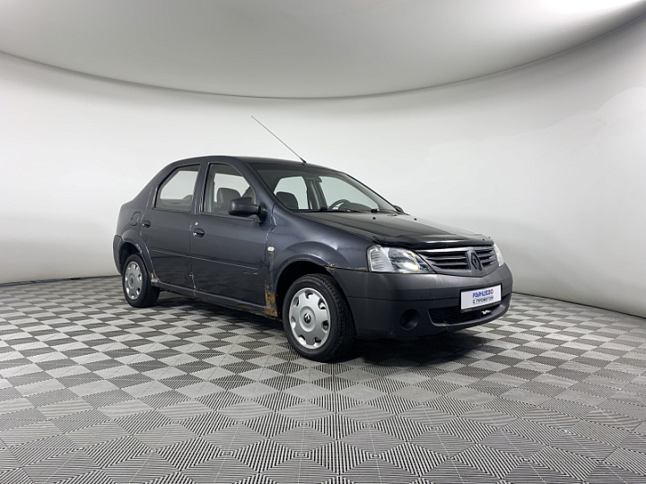 RENAULT Logan 1.4, 2009 года, Механика, ТЕМНО-СЕРЫЙ
