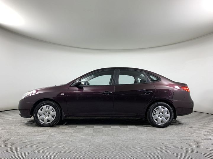 HYUNDAI Elantra 1.6, 2007 года, Механика, Вишневый